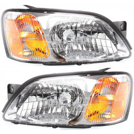 CarLights360: For 2000 2001 2002 2003 2004 2005 2006 Subaru Legacy Headlight Assembly Driver and Passenger Side w/Bulbs - Replaces SU2502106 (Vehicle Trim: Brighton) (PLX-M0-20-5868-00-CL360A2)