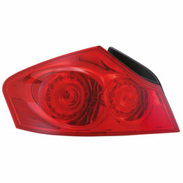 KarParts360: Fits 2007 2008 INFINITI G35 Tail Light Assembly  Side w/Bulbs Replaces IN2800118 CAPA Certified (CLX-M0-325-1901L-AC-CL360A2-PARENT1)