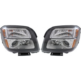 KarParts360: For 2013 2014 2015 GMC TERRAIN Head Light Assembly  Side w/Bulbs (Black Housing)  Replaces GM2502381 CAPA Certified (CLX-M0-335-1161L-AC2-CL360A1-PARENT1)