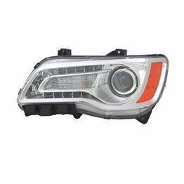 KarParts360: For 2011 2012 2013 2014 CHRYSLER 300 Head Light Assembly  Side w/Bulbs Replaces CH2502231 CAPA Certified (CLX-M0-333-1193L-AC-CL360A1-PARENT1)