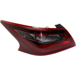 For Nissan Altima Tail Light Assembly 2017 Black Housing CAPA Certified (CLX-M0-315-1987L-AC2-CL360A1-PARENT1)