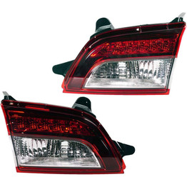 CarLights360: For 2015 2016 Subaru Outback Tail Light Assembly Driver and Passenger Side CAPA Certified  - Replaces SU2802102 (PLX-M0-17-5522-01-9-CL360A1)