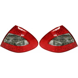 CarLights360: For 2008 2009 Mercedes-Benz E300 Tail Light Assembly Driver and Passenger Side DOT Certified LED - Replaces MB2800122 (Vehicle Trim: w/ Appearance Pkg) (PLX-M0-11-11788-01-1-CL360A2)