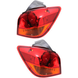CarLights360: For 2011 - 2018 Mitsubishi Outlander Sport Tail Light Assembly Driver and Passenger Side DOT Certified w/Bulbs - Replaces MI2804105 MI2805105 (PLX-M0-11-6458-00-1-CL360A1)
