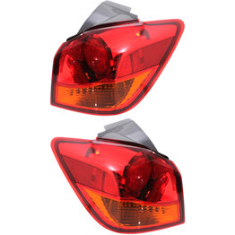 CarLights360: For 2011 - 2018 Mitsubishi RVR Tail Light Assembly Driver and Passenger Side DOT Certified w/Bulbs - Replaces MI2804105 MI2805105 (PLX-M0-11-6458-00-1-CL360A2)