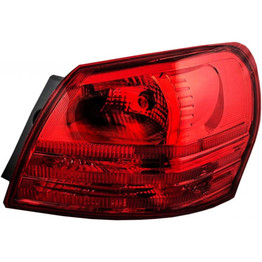 CarLights360: For Nissan Rogue Select Tail Light Assembly 2014 2015 Passenger Side DOT Certified w/ Bulbs For NI2801183 (CLX-M0-11-6335-00-1-CL360A1)