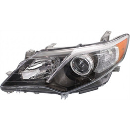 CarLights360: For 2012 2013 2014 TOYOTA CAMRY Head Light Assembly Driver w/o bulbs and ballast HID Type - Replacement for TO2518135 (CLX-M1-311-11C8LMUSHM7-CL360A1)