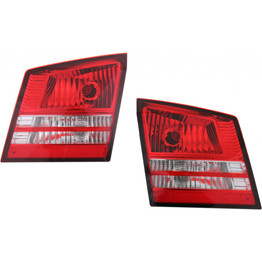 CarLights360: For 2009 - 2018 Dodge Journey Tail Light Assembly Driver and Passenger Side DOT Certified w/Bulbs Halogen Type - Replaces CH2802100 CH2803100 (PLX-M0-17-5462-00-1-CL360A1)