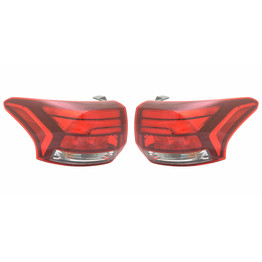 For Mitsubishi Outlander PHEV Outer Tail Light 2018 2019 2020 Pair Driver and Passenger Side LED For MI2804109 | 8330B177 (PLX-M0-11-9012-00-CL360A55)