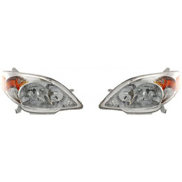 For Toyota Matrix Headlight 2003 04 05 06 07 2008 Pair Driver and Passenger Side For TO2502140 | 81150-02220 (PLX-M0-20-6412-00-CL360A55)