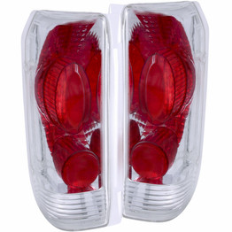 ANZO For Ford F-250 1989-1998 Tail Lights Chrome | (TLX-anz211061-CL360A73)