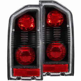 ANZO For Polaris Trail 1997 Tail Lights Black | (TLX-anz211134-CL360A71)