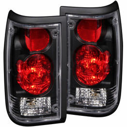 ANZO For Mazda B2600 1987-1993 Tail Lights Black | (TLX-anz211113-CL360A71)