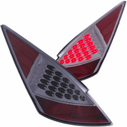 ANZO For Nissan 350Z 2003 2004 2005 2006 2007 Tail Lights LED Smoke | (TLX-anz321254-CL360A70)