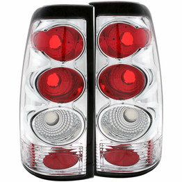 ANZO For GMC Sierra 2500 HD 2001 2002 2003 Tail Lights Chrome | (TLX-anz211023-CL360A79)