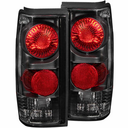 ANZO For GMC Sonoma 1991 1992 1993 1994 Tail Lights Black | (TLX-anz211031-CL360A71)