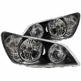 ANZO For Lexus IS300 2001-2005 Crystal Headlights Black | (TLX-anz121210-CL360A70)