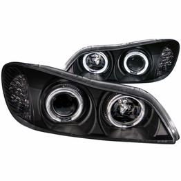 ANZO For Infiniti I30 2000-2004 Projector Headlights w/ Halo Black | (TLX-anz121077-CL360A70)