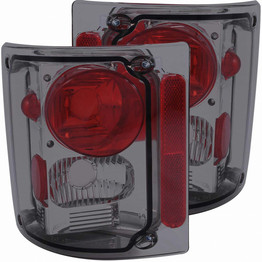 ANZO For Chevy K20 Suburban 1975-1986 Pickup Tail Lights Smoke | (TLX-anz211153-CL360A118)