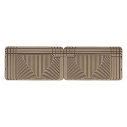 WeatherTech Rubber Mats For GMC Safari 1985-2005 Rear - Tan | Rally Van (TLX-wetW25TN-CL360A72)