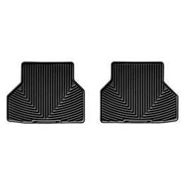 WeatherTech Rubber Mats For BMW 5-Series 2004 05 06 07 08 09 2010 - Rear - Black | (TLX-wetW143-CL360A70)