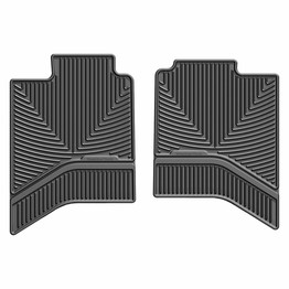 WeatherTech Rubber Mats For Dodge Ram 1500 2002-2014 Rear - Black | Quad Cab (TLX-wetW336-CL360A70)