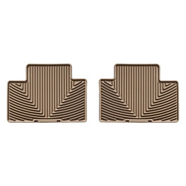 WeatherTech Rubber Mats For Toyota Tacoma 2005-2013 Rear - Tan | Crew Cab (TLX-wetW136TN-CL360A70)