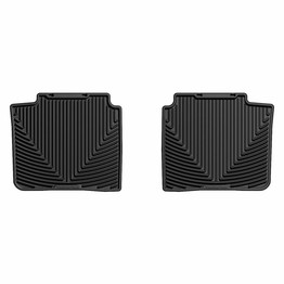 WeatherTech Rubber Mats For Lincoln MKZ 2006-2021 Rear - Black |  (TLX-wetW256-CL360A70)