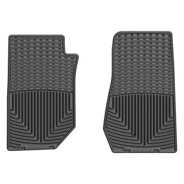 WeatherTech Floor Mats For Jeep Wrangler 2007 08 09 10 11 12 2013 Front | Black |  (TLX-wetW248-CL360A70)