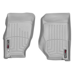 WeatherTech Floor Liners For Jeep Liberty 2002 03 04 05 06 2007 | Front | Gray |  (TLX-wet460321-CL360A70)