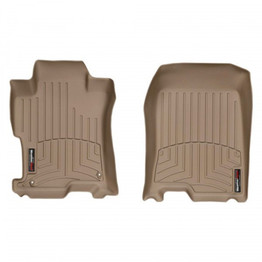 WeatherTech Floor Liner For Honda Accord 2008 2009 2010 2011 2012 Front - Tan |  (TLX-wet451481-CL360A70)