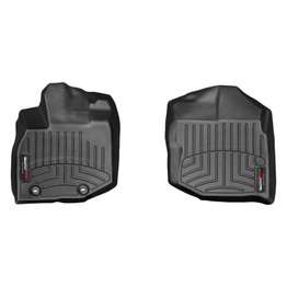 WeatherTech Floor Liner For Honda Fit 2009 10 11 12 2013 | Front | Black | (TLX-wet444671-CL360A70)