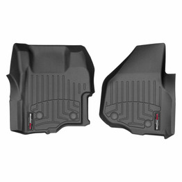 WeatherTech Floor Liner For Ford F-450/F-550 2011-2021 | Front - Black | (TLX-wet444261-CL360A71)