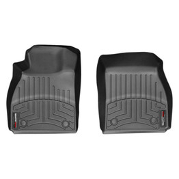 WeatherTech Floor Liner For Chevy Malibu 2013-2021 | Front | Black | (TLX-wet445221-CL360A70)