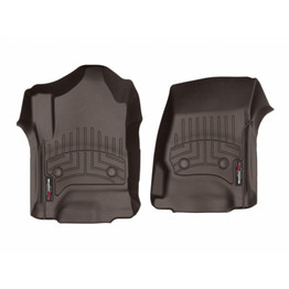 WeatherTech Floor Liner For Chevy Silverado 1500 2014-2018 | Front | Cocoa |  (TLX-wet477221-CL360A70)