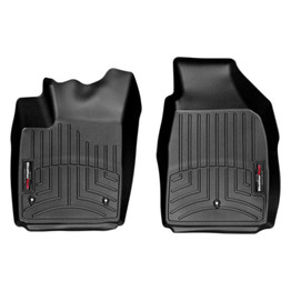 WeatherTech Floor Liner For Fiat 500 2011-2021 Front - Black |  (TLX-wet443691-CL360A70)