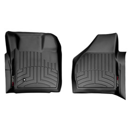 WeatherTech Floor Liner For Ford F-250/F-350 2008 2009 2010 Front | Black | Super Duty Regular Cab (TLX-wet441201-CL360A70)