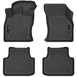 Husky Liners For Volkswagen Jetta 2019 Floor Liners WeatherBeater Series Front | Black | 2nd Seat (TLX-hsl95831-CL360A70)