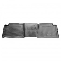 Husky Liners For GMC Sierra 1500 HD 2005-2006 Floor Liners Classic Style | 2nd Row Gray (TLX-hsl61462-CL360A76)