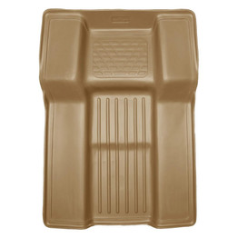 Husky Liners For Cadillac Escalade 2007-2010 WeatherBeater Floor Liners Tan | 2nd Row Walkway (TLX-hsl81243-CL360A72)