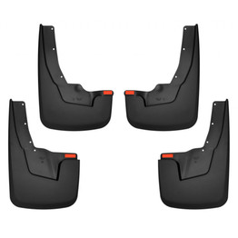 Husky Liners For Ram 1500 2019 Mud Guards Front & Rear w/ OEM Fender Flares | Custom-Molded (TLX-hsl58136-CL360A70)