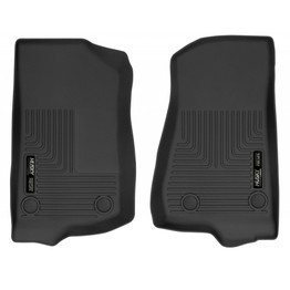 Husky Liners For Jeep Wrangler 2018-2020 X-Act Contour Floor Liners Front Black | (TLX-hsl54531-CL360A70)
