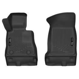 Husky Liners For Chevy Camaro 2016 Floor Liners X-Act Contour | Front | Black | (TLX-hsl52231-CL360A70)