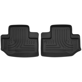 Husky Liners For Jeep Wrangler JK 2018 Floor Liners X-Act Contour 2nd Row | 2 Door | Black (TLX-hsl53581-CL360A70)