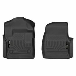 Husky Liners For Ford F250/F350 2017-2020 Floor Liners X-Act Contour Black | Standard Cab (TLX-hsl52721-CL360A70)