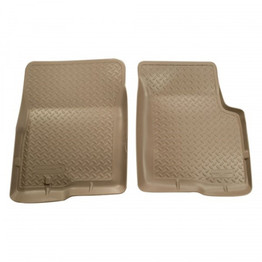 Husky Liners For Ford E-150/E-250/E-350 Econoline 1997-2002 Floor Liners | Tan | Classic Style (TLX-hsl33253-CL360A72)