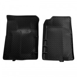 Husky Liners For Chevy K2500 1988-2000 Floor Liner Front Black Classic Style | (TLX-hsl31101-CL360A86)