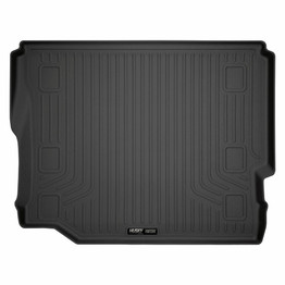 Husky Liners For Jeep Wrangler Unlimited 18-20 Cargo Liners WeatherBeater Rear | Black | (No Subwoofer) (TLX-hsl20731-CL360A70)