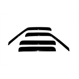 AVS For Chevy S10 2001-2004 Ventvisor Outside Mount Window Deflectors 4pc Smoke | Crew Cab (TLX-avs94755-CL360A70)