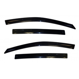 AVS For Chevy Sonic Hatch 2012-2018 Ventvisor Window Deflector Outside Mounts | (5 Door) 4pcSmoke (TLX-avs94639-CL360A70)